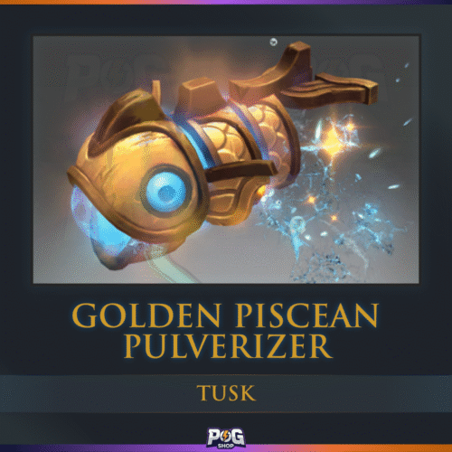 Golden Piscean Pulverizer (Tusk Immortal) Dota 2