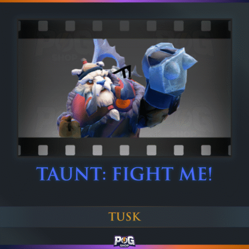 Taunt: Fight Me! (Tusk) Dota 2