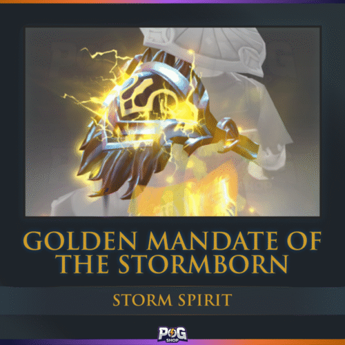 Golden Mandate of the Stormborn (Storm Spirit Immortal) Dota 2