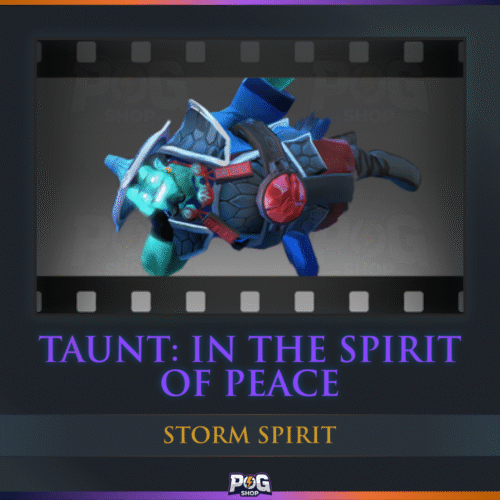 Taunt: In the Spirit of Peace (Storm Spirit) Dota 2