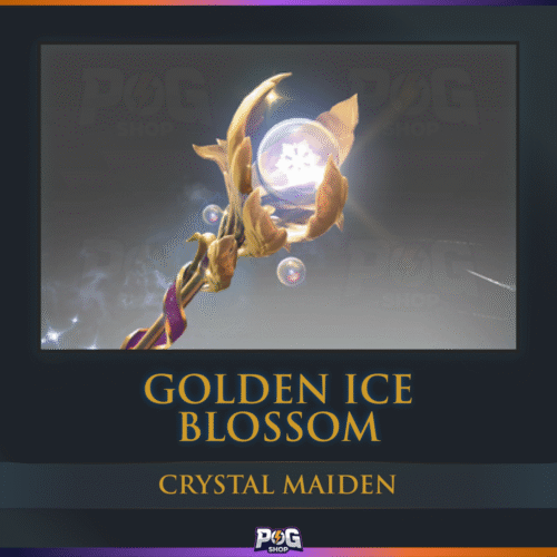 Golden Ice Blossom (Crystal Maiden Immortal) Dota 2