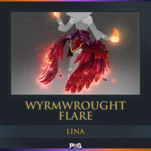 Wyrmwrought Flare (Lina Immortal) Dota 2