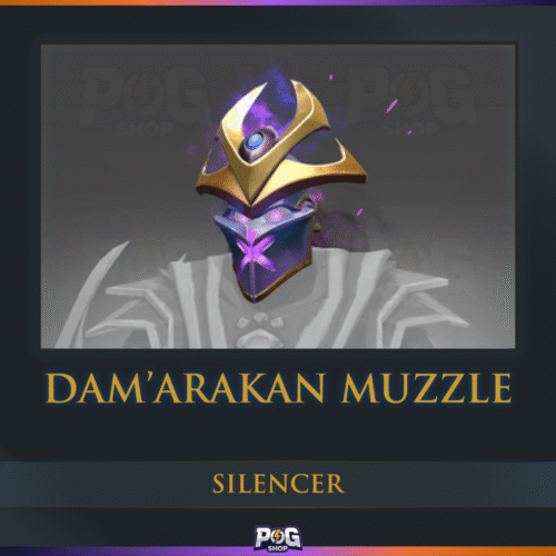 Dam'arakan Muzzle (Silencer Immortal) Dota 2