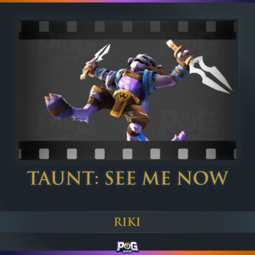 Taunt: See Me Now (Riki) Dota 2