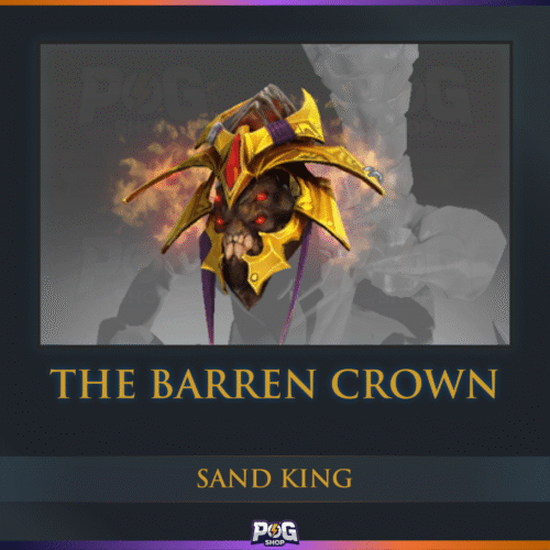 The Barren Crown (Sand King Immortal) Dota 2