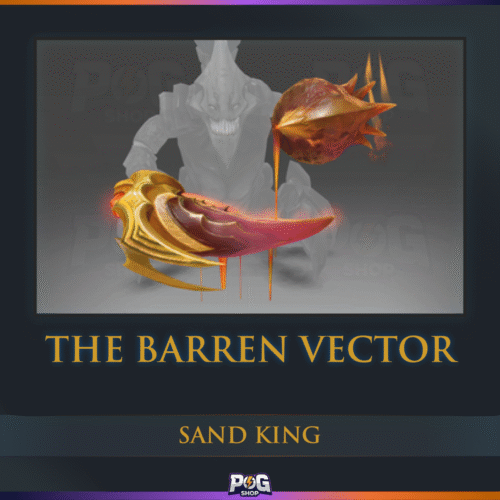 The Barren Vector (Sand King Immortal) Dota 2