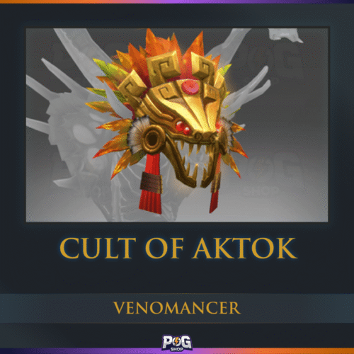 Cult of Aktok (Venomancer Immortal) Dota 2