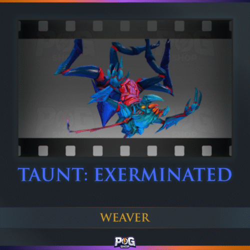 Taunt: Exterminated (Weaver) Dota 2