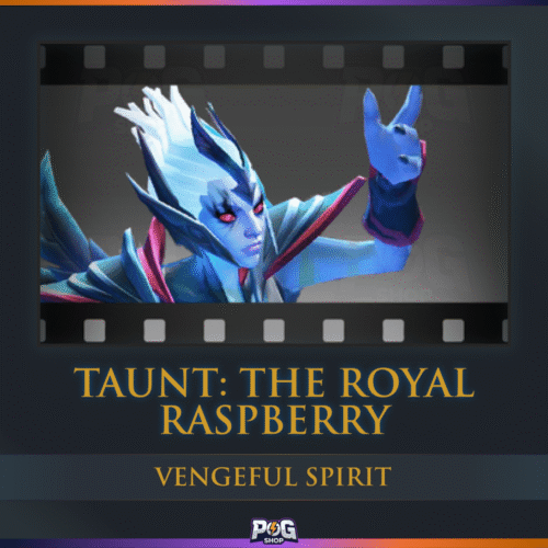 Taunt: The Royal Raspberry (Vengeful Spirit Immortal) Dota 2