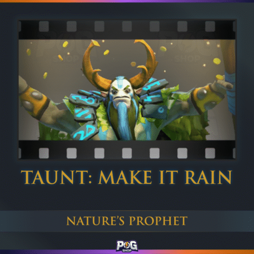 Taunt: Make It Rain (Nature's Prohpet Immortal) Dota 2