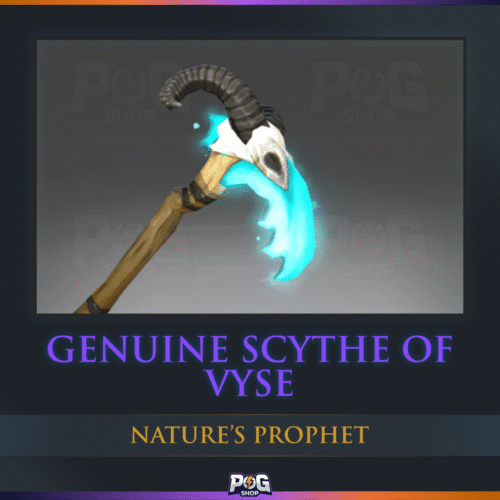 Genuine Scythe of Vyse (Nature's Prohpet) Dota 2