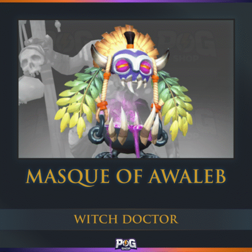 Masque of Awaleb (Witch Doctor Immortal) Dota 2