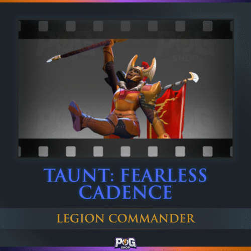 Taunt: Fearless Cadence (Legion Commander) Dota 2