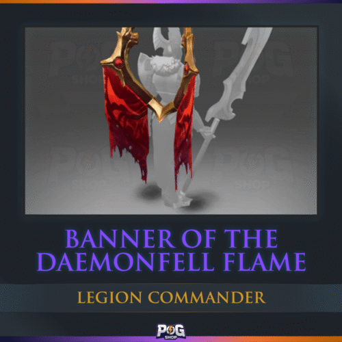 Banner of the Daemonfell Flame (Legion Commander) Dota 2