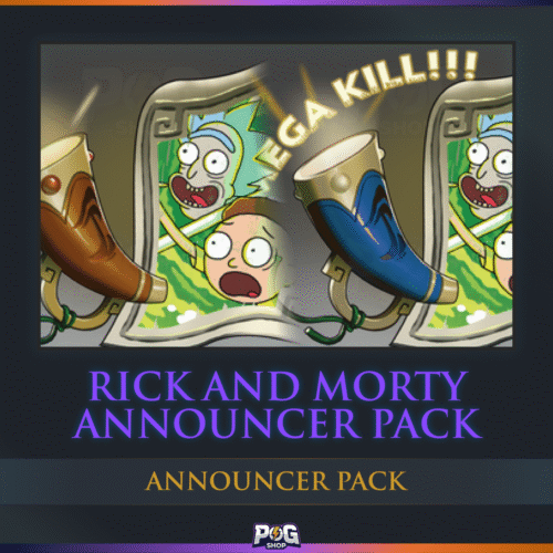 Rick and Morty Announcer Pack (Announcer) Dota 2