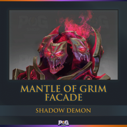 Mantle of Grim Facade (Shadow Demon Immortal) Dota 2