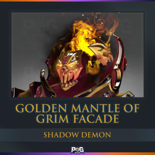 Golden Mantle of Grim Facade (Shadow Demon Immortal) Dota 2