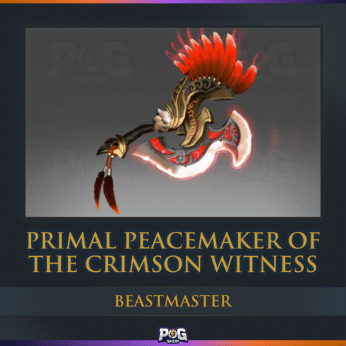 Primal Peacemaker of the Crimson Witness (Beastmaster Immortal) Dota 2