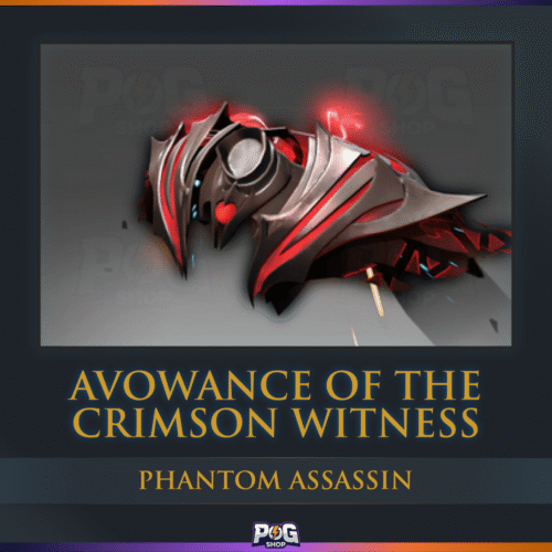 Avowance of the Crimson Witness (Phantom Assassin Immortal) Dota 2