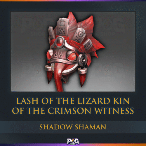 Lash of the Lizard Kin of the Crimson Witness (Shadow Shaman) Dota 2