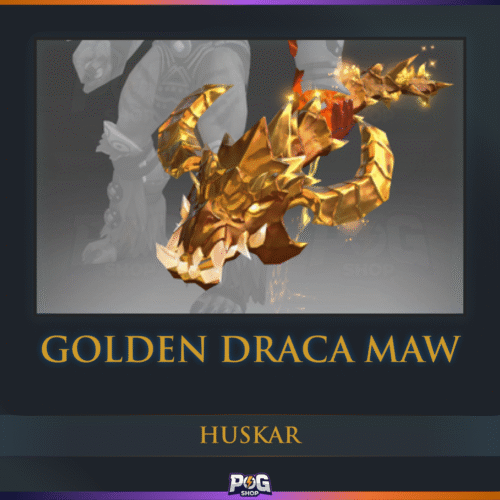 Golden Draca Maw (Huskar Immortal) Dota 2