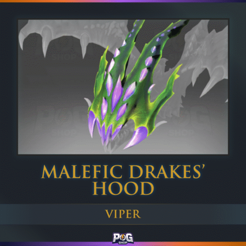 Malefic Drake's Hood (Viper Immortal) Dota 2