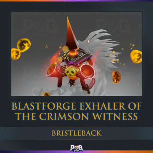 Blastforge Exhaler of the Crimson Witness (Bristleback Immortal) Dota 2