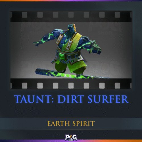 Taunt: Dirt Surfer (Earth Spirit) Dota 2
