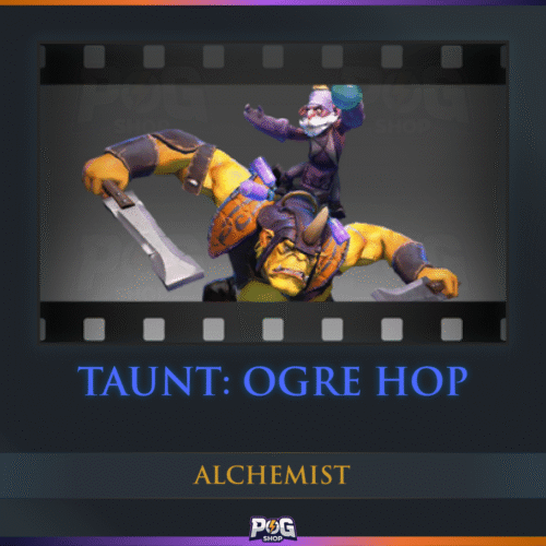 Taunt: Ogre Hop (Alchemist) Dota 2