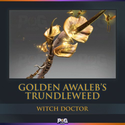 Golden Awaleb's Trundleweed (Witch Doctor Immortal) Dota 2