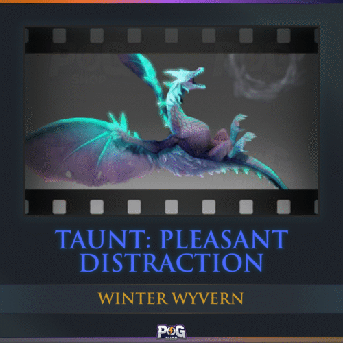 Taunt: Pleasant Distraction (Winter Wyvern) Dota 2
