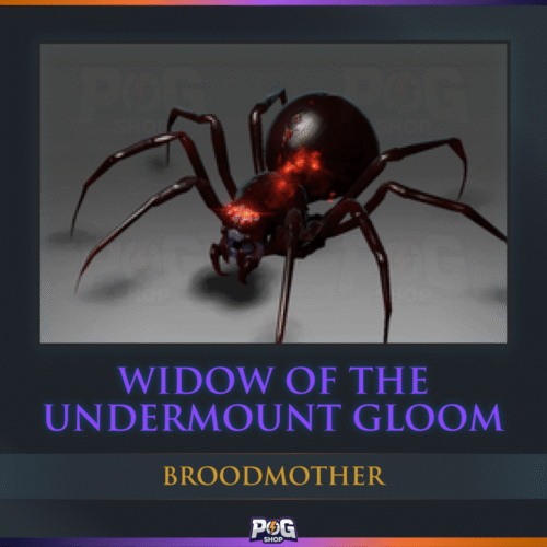 Widow of the Undermount Gloom (Broodmother Collector's Cache) Dota 2