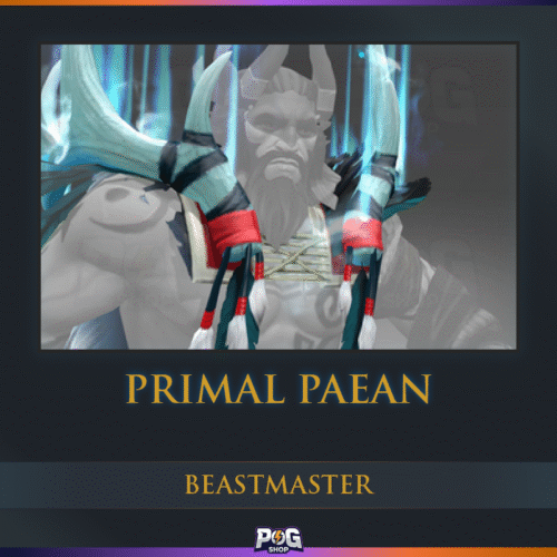 Primal Paean (Beastmaster Immortal) Dota 2