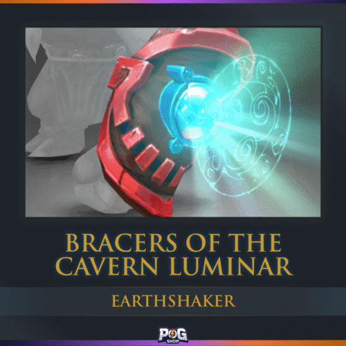 Bracers of the Cavern Luminar (Earthshaker Immortal) Dota 2