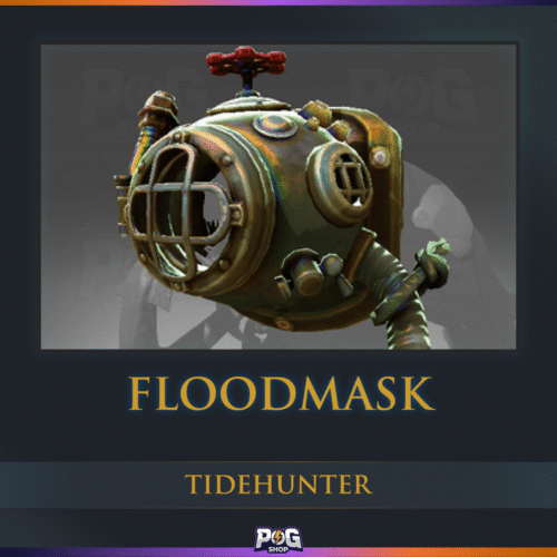 Floodmask (Tidehunter Immortal) Dota 2
