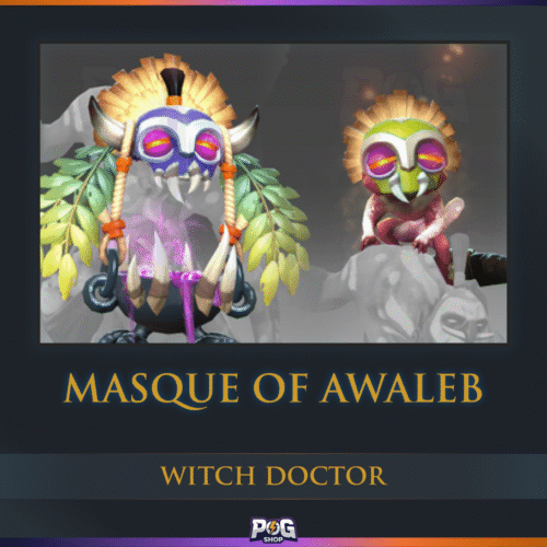 Masque of Awaleb Bundle (Witch Doctor Immortal) Dota 2