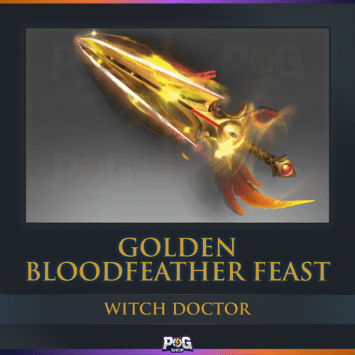 Golden Bloodfeather Feast (Queen of Pain Immortal) Dota 2