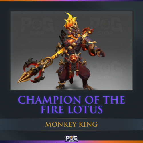 Champion of the Fire Lotus (Monkey King Collector's Cache) Dota 2