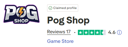 Testimonial TrustedPilot Pog Shop