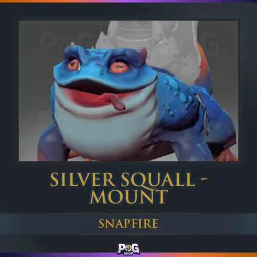 Silver Squall - Mount (Snapfire Immortal) Dota 2