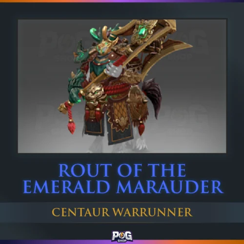 Rout of the Emerald Marauder (Centaur Warrunner) Dota 2