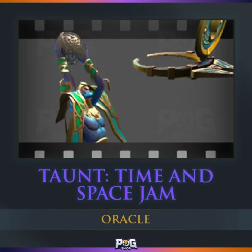Taunt: Time and Space Jam (Oracle) Dota 2