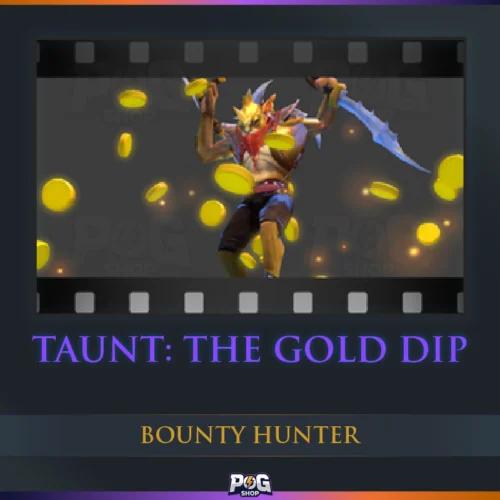 Taunt: The Gold Dip (Bounty Hunter) Dota 2