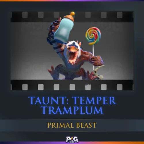 Taunt: Temper Tramplum (Primal Beast) Dota 2