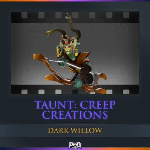 Taunt: Creep Creations (Medusa) Dota 2