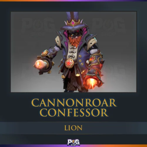 Cannonroar Confessor (Lion Immortal) Dota 2