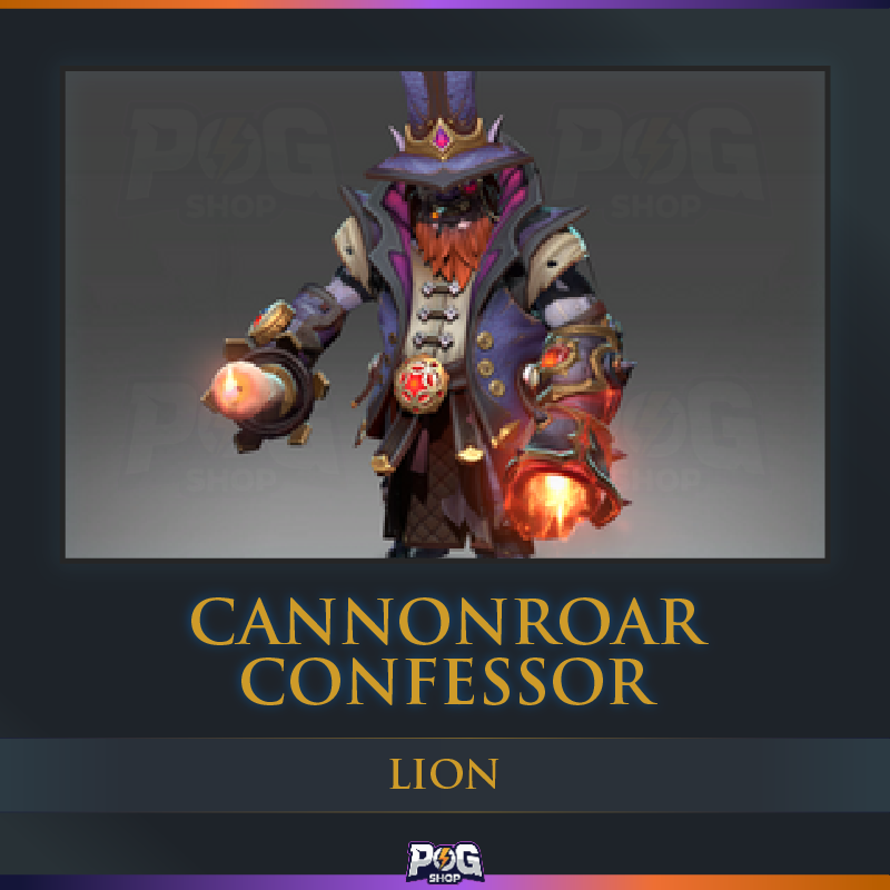 Cannonroar Confessor (Lion Immortal) Dota 2