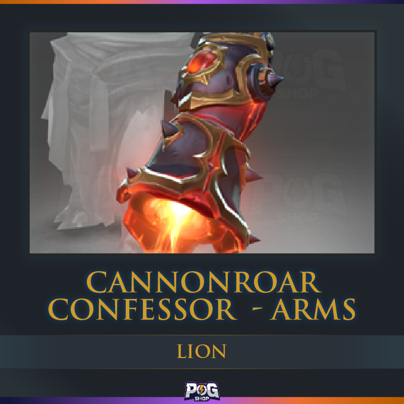 Cannonroar Confessor - Arms (Lion Immortal) Dota 2