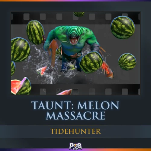 Taunt: Melon Massacre (Tidehunter Common) Dota 2