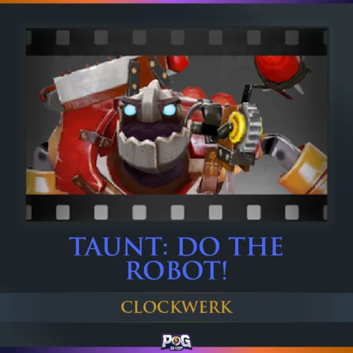 Taunt: Do the Robot! (Clockwerk Rare) Dota 2